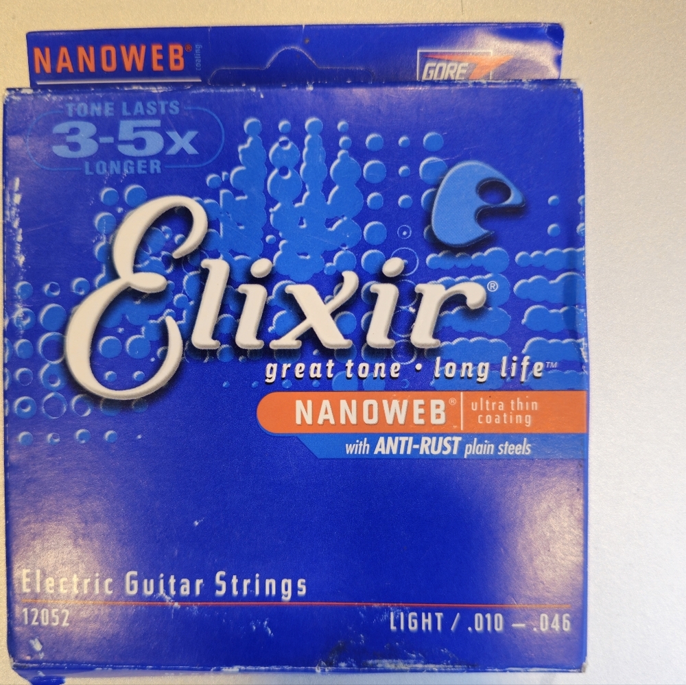 Elixir Nanoweb Electric Guitar Strings